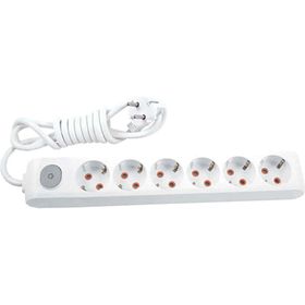 Viko Multi-Let 6'li 1 m Anahtarlı Kablolu Priz
