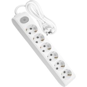 Viko Multi-Let 6'lı 3x2.5 20 m Öznur Kablo Tam Bakır Anahtarlı Topraklı Çocuk Korumalı Uzatma Grup Priz