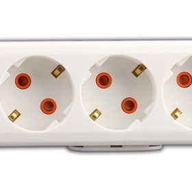 Viko Multi-Let 6'lı Akım Korumalı 1.5 mt Beyaz Uzatma Grup Priz