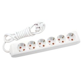 Viko Multi-let 6'lı Topraklı Çocuk Korumalı 2 Metre Siyah Grup Priz