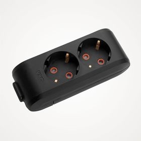 Viko Multi-Let 90133200 2'li Siyah Priz