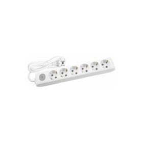 Viko Multi-let Altılı 2 Metre Kablolu Klemens Anahtarlı Grup Priz