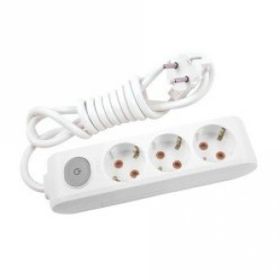 Viko Multi-let Altılı 3 Metre Kablolu Klemens Anahtarlı Grup Priz