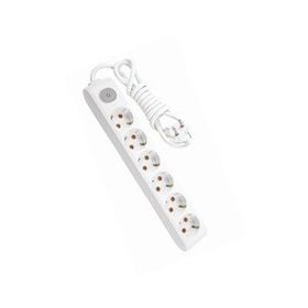 Viko MULTI-LET Anahtarlı Çocuk Korumalı 1 mt 6'lı Topraklı Priz