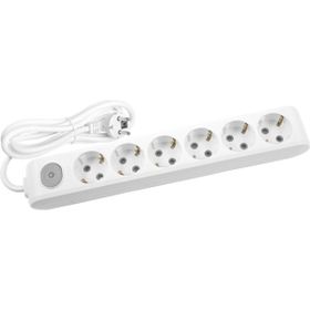 Viko MULTI-LET Anahtarlı Çocuk Korumalı 1 mt 6'lı Topraklı Priz