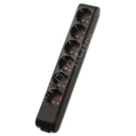 Viko Multi Let Anahtarlı Topraklı Klemensli Beyaz 6'lı Priz