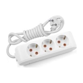 Viko Multi-Let Beyaz Üçlü Grup Topraklı Kablolu Çocuk Korumalı 2 mt 90113302 Priz