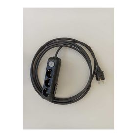 Viko Multi-Let Siyah 4'lü Anahtarlı 4 Metre Grup Topraklı Çocuk Korumalı Priz