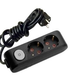 Viko Multi-Let Siyah İkili Topraklı 3 mt Çocuk Korumalı Priz