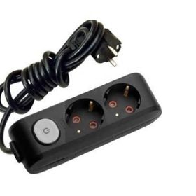 Viko Multi-Let Siyah İkili Topraklı 3 mt Çocuk Korumalı Priz