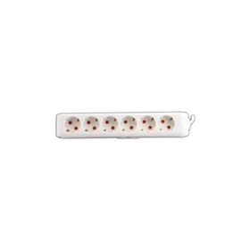 Viko MULTI-LET Topraklı Çocuk Korumalı 1 mt 6'lı Priz