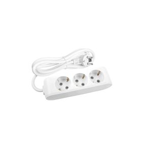 Viko MULTI-LET Topraklı Kablolu Çocuk Korumalı 1 mt 3'lü Priz