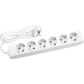 Viko MULTILET-020 3 mt Uzatma Kablosu Topraklı Çocuk Korumalı Altılı Priz