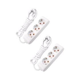 Viko MULTILET-027 5 mt Uzatma Kablosu Multilet 5'li Topraklı Çocuk Korumalı Grup Priz