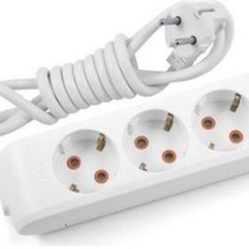 Viko MULTILET-027 5 mt Uzatma Kablosu Multilet 5'li Topraklı Çocuk Korumalı Grup Priz