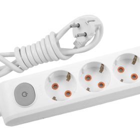 Viko MultiLet Anahtarlı Topraklı 3 m 3'lü Priz