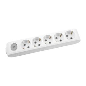 Viko Multilet Siyah Beşli Anahtarlı Topraklı Klemensli Çocuk Korumalı Priz