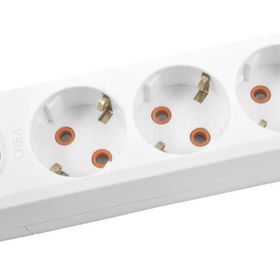 Viko Multilet Üçlü Anahtarlı Topraklı Klemensli Çocuk Korumalı Priz