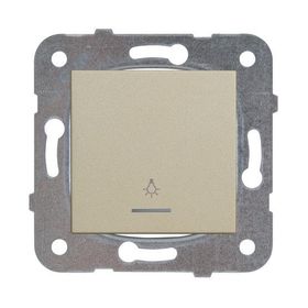 Viko Novella Bronz Işıklı Anahtar