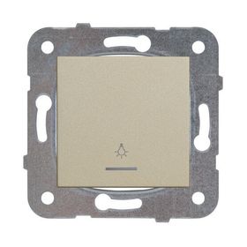 Viko Novella Bronz Işıklı Anahtar