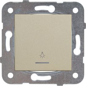Viko Novella Bronz Işıklı Anahtar