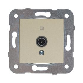 Viko Novella Cat5 Bronz Data Nümeris Telefon Prizi