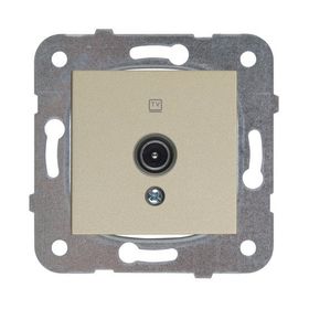 Viko Novella Cat5 Bronz Data Nümeris Telefon Prizi
