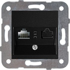 Viko Novella Cat5 Bronz Data Nümeris Telefon Prizi