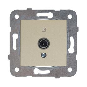 Viko Novella Cat5 Bronz Data Nümeris Telefon Prizi