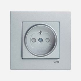 Viko Novella Füme Çocuk Korumalı Ups Priz