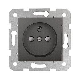 Viko Novella Füme Çocuk Korumalı Ups Priz