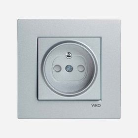 Viko Novella Füme Çocuk Korumalı Ups Priz