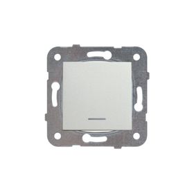 Viko Novella Met Beyaz Işıklı Light Anahtarı