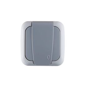 Viko Palmiye 90555508 Gri Topraklı Priz