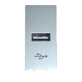 Viko Panasonic 1M Alt Kapak Modüler Metalik Beyaz USB Konnektör