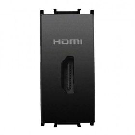 Viko Panasonic 1M Alt Kapak Modüler Siyah HDMI Konnektör