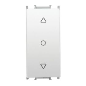 Viko Panasonic 1M Kapak Modüler Opak Beyaz Tek Düğmeli Jaluzi Kumanda Anahtarı