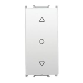 Viko Panasonic 1M Kapak Modüler Opak Beyaz Tek Düğmeli Jaluzi Kumanda Anahtarı