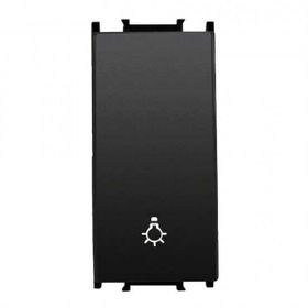 Viko Panasonic 1M Modüler Siyah Light Yaylı Anahtar Kapak