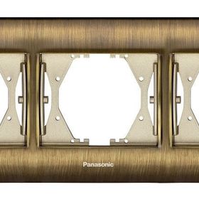 Viko Panasonic 3'lü Thea Blu Antique Dore Çerçeve