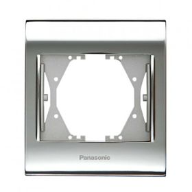 Viko Panasonic Tekli Thea Blu Chrome Beyaz Çerçeve