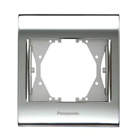 Viko Panasonic Tekli Thea Blu Chrome Beyaz Çerçeve