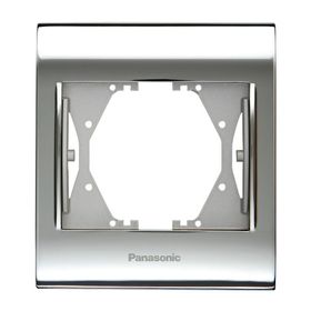 Viko Panasonic Tekli Thea Blu Chrome Beyaz Çerçeve