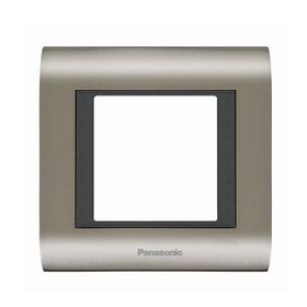 Viko Panasonic Thea 2 m Sistema Serisi İnox Füme Çerçeve