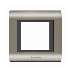 Viko Panasonic Thea 2 m Sistema Serisi İnox Füme Çerçeve