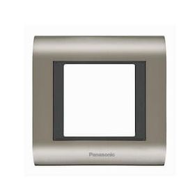 Viko Panasonic Thea 2 m Sistema Serisi İnox Füme Çerçeve