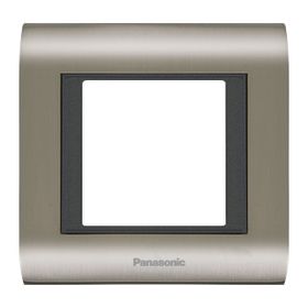 Viko Panasonic Thea 2 m Sistema Serisi İnox Füme Çerçeve
