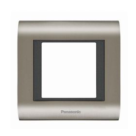 Viko Panasonic Thea 2 m Sistema Serisi İnox Füme Çerçeve