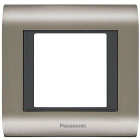Viko Panasonic Thea 2 m Sistema Serisi İnox Füme Çerçeve