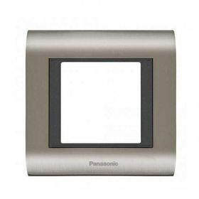 Viko Panasonic Thea 2 m Sistema Serisi İnox Füme Çerçeve